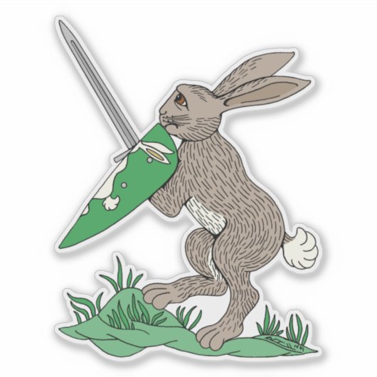 Rabbit Aufkleber (Vorderseite)