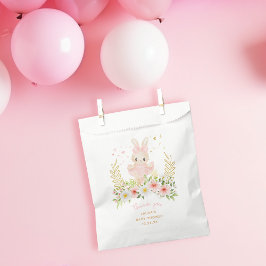 Rabbit Ballerina Bunny Girl Babydusche Danke Geschenktütchen
