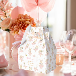 Rabbit Ballerina Tutu Bunny Baby Dusche Vielen Dan Geschenkschachtel