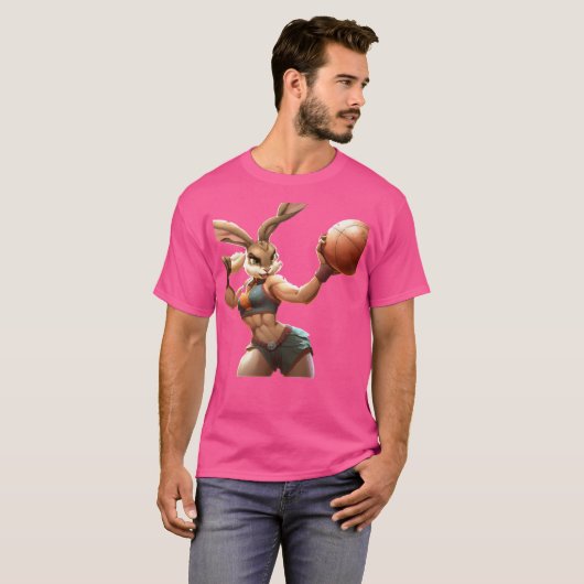 Rabbit Basketball T-Shirt (Vorne ganz)