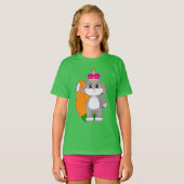 Rabbit Birthday Surfer T-Shirt (Vorne ganz)