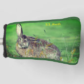 Rabbit Bunny Animal Trendy Golf Head Cover Headcover (Vorderseite)