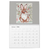 Rabbit Bunny Art Kalender Jedes Jahr Tuzi Williams (Jan 2026)