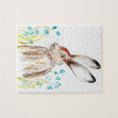 Rabbit Bunny Hare Oaster Animal Wildlife Niedlich Puzzle (Horizontal)