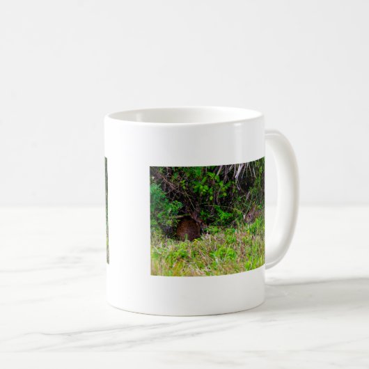 Rabbit Bunny Hare Süße Tier Kaffeetasse (VorderseiteRechts)