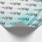 Rabbit Bunny Jack Rabbit Gift Wrap Geschenkpapier (Ecke)