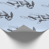 Rabbit Bunny Jack Rabbit Gift Wrap Geschenkpapier (Ecke)