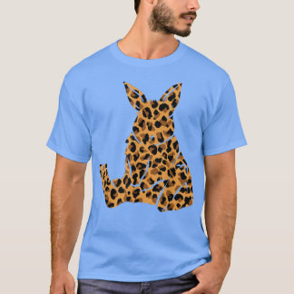 Rabbit Bunny Leopard Muster Bunny Owner Rabbit Lo T-Shirt