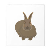 Rabbit Bunny Notizblock (Vorderseite)
