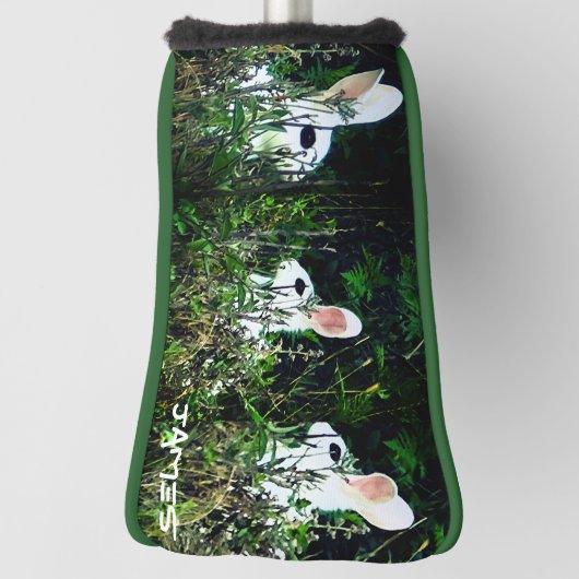 Rabbit Bunny Putter Golf Headcover (Rotieren 90)