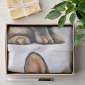 Rabbit Bunny Watercolor Seidenpapier (Geschenk)