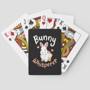 Rabbit Bunny Whisperer Spielkarten