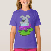Rabbit Car T-Shirt (Vorderseite)