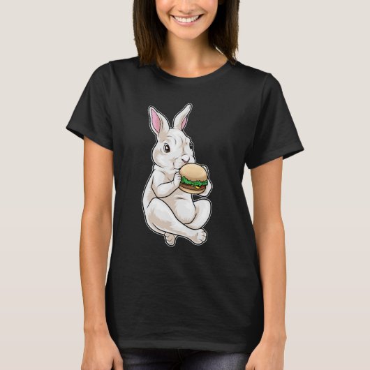 Rabbit Cheeseburger T-Shirt (Vorderseite)