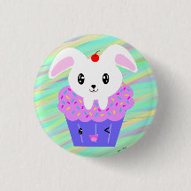 Rabbit Cupcake Niedlich Kawaii Pastel Rainbow
