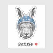 Rabbit Daredevil Aufkleber (Blatt)