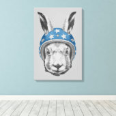 Rabbit Daredevil Leinwanddruck (Insitu (Holzboden))
