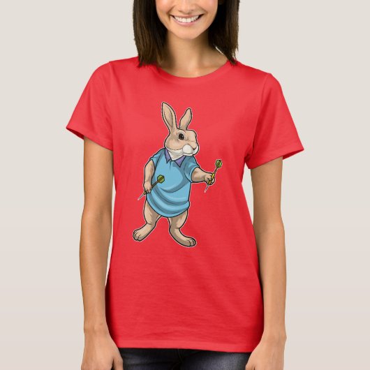 Rabbit Darts Dart T-Shirt (Vorderseite)