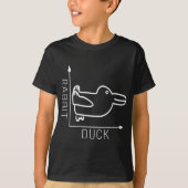Rabbit Duck Illusion - Mathematik Graph Zeichnend T-Shirt (Vorderseite)