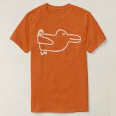 Rabbit Duck Optical Illusion T-Shirt (Design vorne)