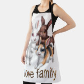 Rabbit family  schürze (InSitu)