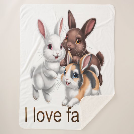Rabbit family sherpadecke (Vorderseite)