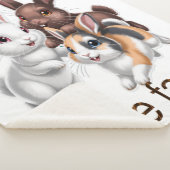 Rabbit family sherpadecke (3/4)