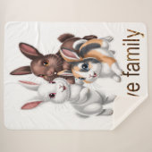 Rabbit family sherpadecke (Vorderseite (Horizontal))