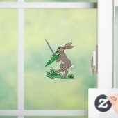 Rabbit Fensteraufkleber (Zuhause)