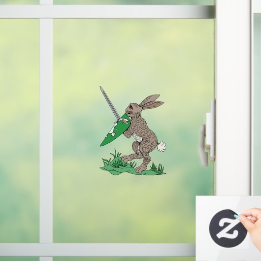 Rabbit Fensteraufkleber (Zuhause)