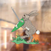 Rabbit Fensteraufkleber (Blatt 2)