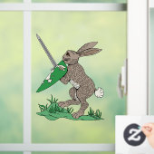 Rabbit Fensteraufkleber (Zuhause)