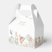 Rabbit First Geburtstag Geschenkschachtel (Vorderseite)