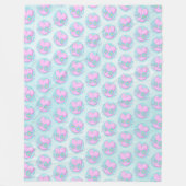 Rabbit Fleecedecke (Vorderseite)