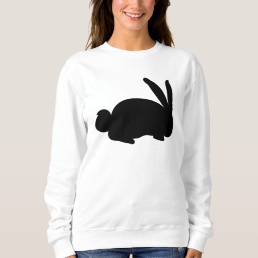 Rabbit Funny Animal Rabbits Spaß Design Bunny Gift Sweatshirt (Vorderseite)