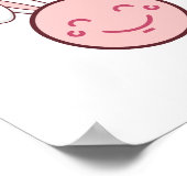 rabbit game, retro, vintage poster (Ecke)