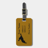 Rabbit-Gepäckmarke Gepäckanhänger (Vorderseite vertikal)