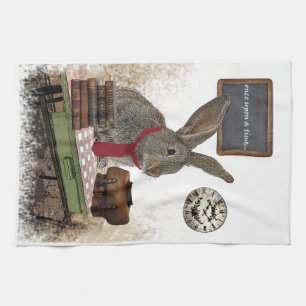 rabbit geschirrtuch
