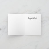 Rabbit Glückwunschkarte Karte (Innenseite)