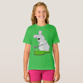 Rabbit Golf Golfschläger T-Shirt (Vorne ganz)