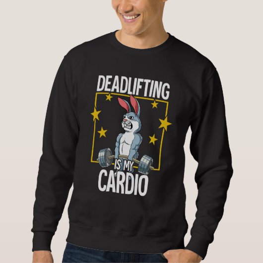 Rabbit Gym Weight Training Deadlift Sweatshirt (Vorderseite)