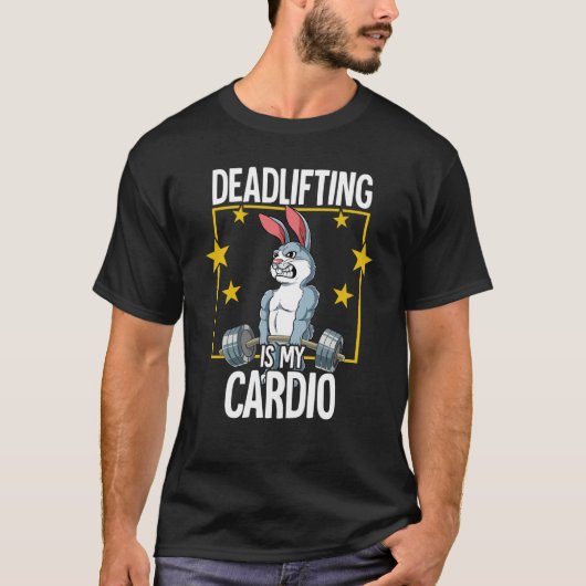 Rabbit Gym Weight Training Deadlift T-Shirt (Vorderseite)