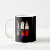 Rabbit Halloween Reflect Rabbit Halloween Mirror B Kaffeetasse (Links)