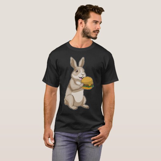 Rabbit Hamburger T-Shirt (Vorne ganz)