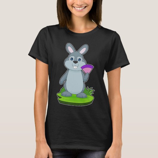 Rabbit Hand fan T-Shirt (Vorderseite)