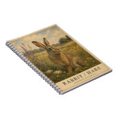 Rabbit Hare Meadowlands VINTAGE Notizblock (Rechte Seite)
