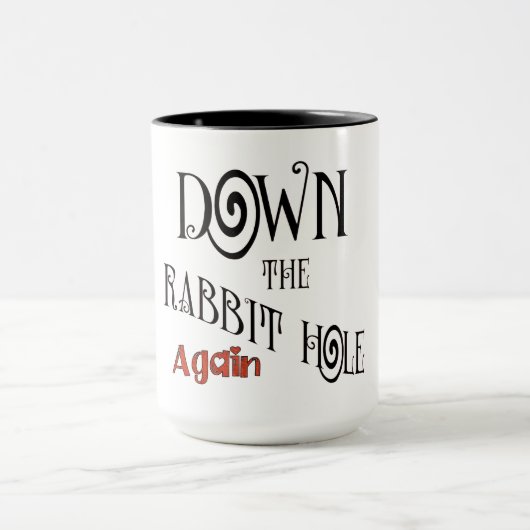 Rabbit Hole Tasse (Zentrum)