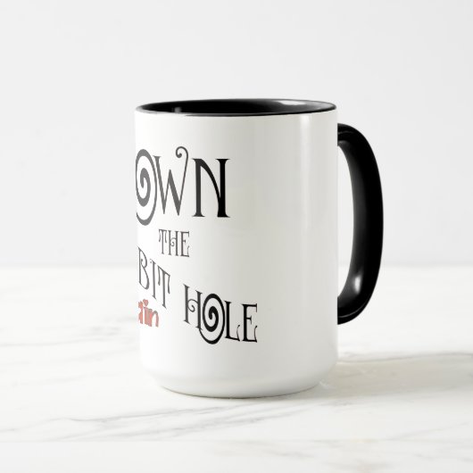 Rabbit Hole Tasse (VorderseiteRechts)