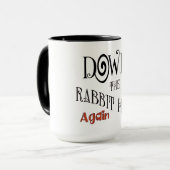 Rabbit Hole Tasse (Vorderseite Links)
