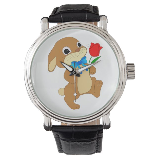 RABBIT IN LIEBE ARMBANDUHR (Vorderseite)